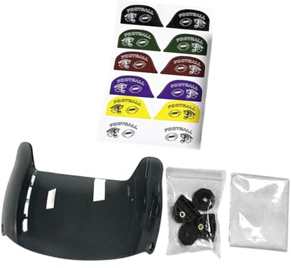 Dickly American Football Visor Hockey Visor Professionelle Sichtbarkeit für Fußballhelme Gesichtsschutz Visor