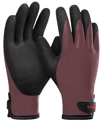 KAYGO Thermo Arbeitshandschuhe Wasserdicht Gefüttert Kältebeständig, KG145W
