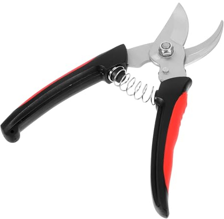 HAMPPLIES Tijeras de Poda Inoxidable para Jardín Ligeras y Ergonómicas Tijeras Multifunción para Bonsáis y Recolección de Frutas Herramientas Manuales Resistentes y Cómodas para Jardinería