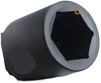 AURVIX Steckschlüsselkopf Schlagschrauber-Steckschlüssel, 78 mm Länge, Cr-Mo-Stahl, Druckluft-Steckschlüssel, Schraubenschlüssel, Kopfmutter, pneumatisch(41mm)