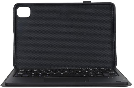 Haofy Funda con Teclado para Tableta para Mi Pad 5, Desmontable con Panel Táctil, 3 ángulos de Visión, Duración de Batería de 80 Horas (Black)