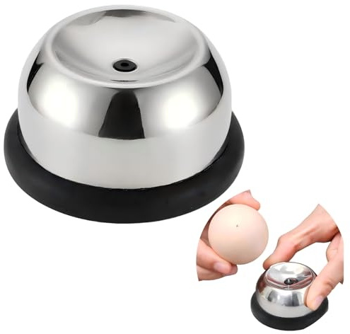 JXAurix Egg Opener Tool,Silver Egg Piercers Egg Poker for Hard-Boiled Eggs Stainless Steel Needle Egg Punch for Boiled Eggs Duck Eggs Home Kitchen Bakery Party