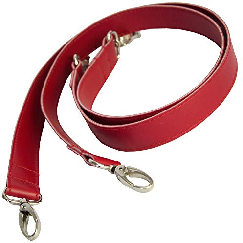 Sunsa Damen Schulterriemen. 2er Set Henkel für Schultertaschen. Kunstleder Taschenhenkel. Lange Shopper Riemen. Ersatz-Riemen Schultergurt mit Karabinerhaken Für Taschen