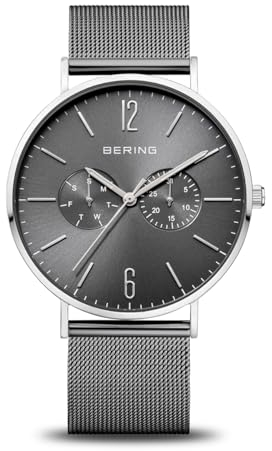 BERING Herren Uhr Quarz Movement - Classic Collection mit Edelstahl und Saphirglas 14240-308 - 3 ATM
