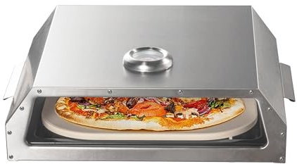 BIGHORN Four à Pizza portable en Acier Inoxydable