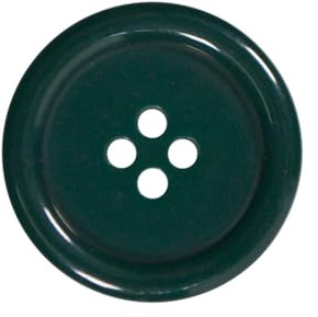 ​6 Pack Bottle 25mm Round Plastic Buttons with 4 Holes – Ideal for Coats, Jackets, Cardigans (40L)