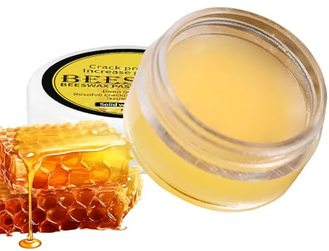 Bienenwachs-Holzpolitur, 3 g, natürliches Holzwachs, natürliches Bienenwachs, traditionelles Holzwachs, Bienenwachspolitur für , Bienenwachs- -Conditioner, Möbelpolitur, Bienenwachs-Holzschutz