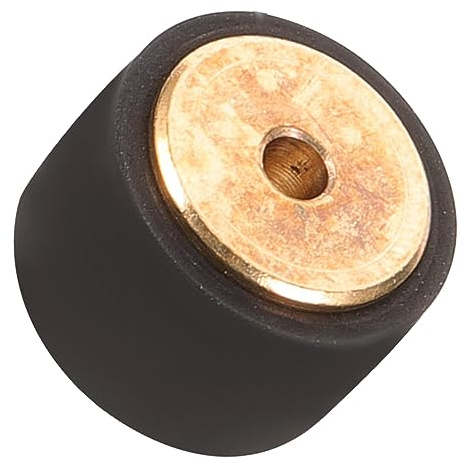 WHAMVOX Replacement Pinch Roller for Recorders and Household Appliances, Black Copper and Rubber Material, Ensures Normal Power Transmission, for Cassette Machine Repair and Audio Tape
