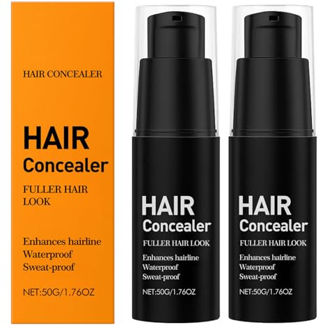 Correttore capillare per donne crema correttore impermeabile colore per ritoccare le radici e coprire i capelli grigi, correttori per cuoio capelluto e capelli fini (2)