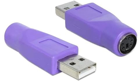cablepelado – Adapter PS2 auf USB M/H Violett
