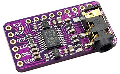 iHaospace Interface I2S PCM5102 DAC Decoder GY-PCM5102 I2S Player Modul kompatibel mit Arduino Raspberry Pi