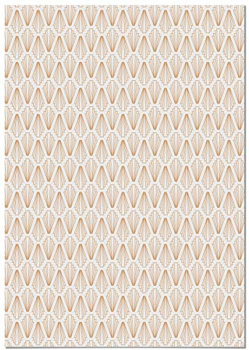 Panorama Carta da Parati Autoadesiva per Mobili Geometria del Rombo 66x100 cm - Stampato su Vinile Tessile - Installazione facile, lavabile e resistente