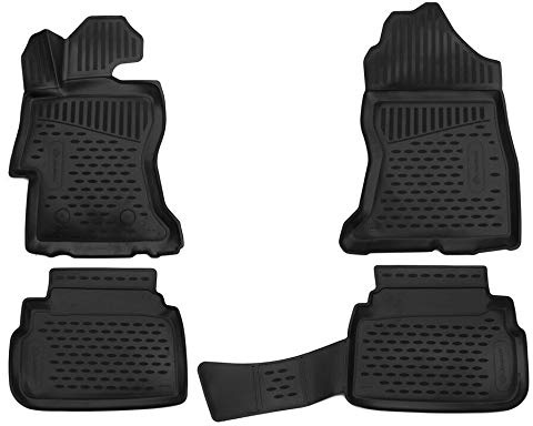 Element Passgenaue Premium Antirutsch Gummi Fußmatten - Subaru XV