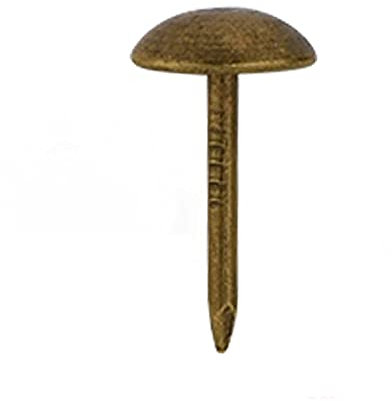 Polsternägel, 100 Stück, Möbelnägel, dekorative Möbel, Antike Reißzwecken, Metall-Reißnägel für Holz, Sofa, Stuhl, Bett (7 mm x 13 mm)