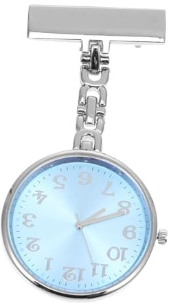 Fob Uhr Taschenuhr Ansteckuhr: Metall Brosche Personalisierte Krankenschwesteruhr Quarz Schwesternuhr Pflegeuhr Quarzuhr Pflege Pulsuhr für Kinder Arzt Damen Weihnachten Geschenke