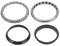 Electric Scooter Steering Ball Bearing, 4Pcs 1.5in Scooter Steering Bearing Electric Scooter Fork Bearing Bowl Vertical Rod Rotating Ball Steering Device for M365/PRO