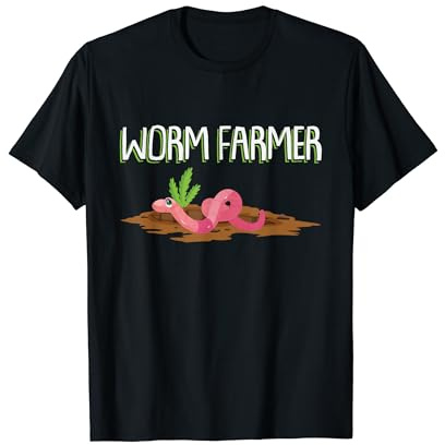 Worm farmer funny composter worm farmer T-Shirt