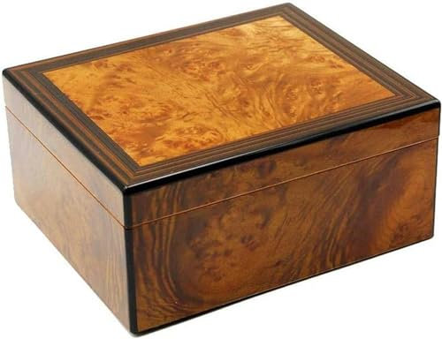 XENITE Elektronischer Humidor, großer Zigarrenschrank, Zigarren-Humidor – mit Luftbefeuchter, mit Luftbefeuchter und Zigarren-Hygrometer, handgefertigt