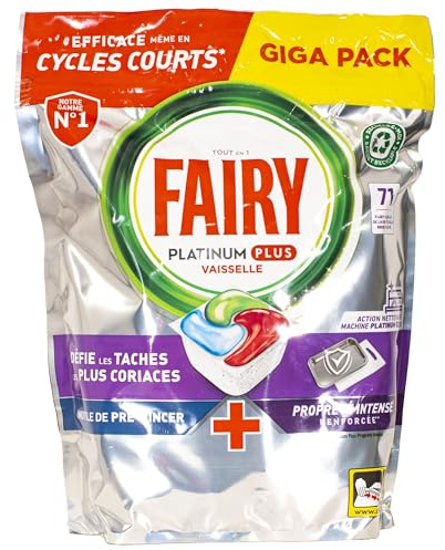 Fairy Platinum PLUS All in One Geschirrspültabs 71 Tabs
