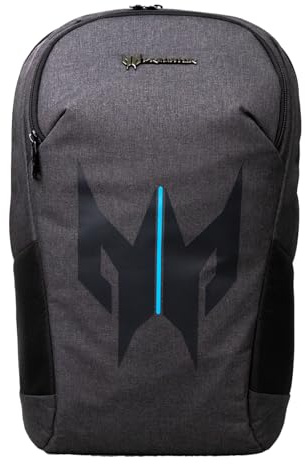 ACER Predator Sac à Dos pour Ordinateur Portable Gaming 16 extérieur résistant à l'eau avec Coussin Airflow sur Le Dossier