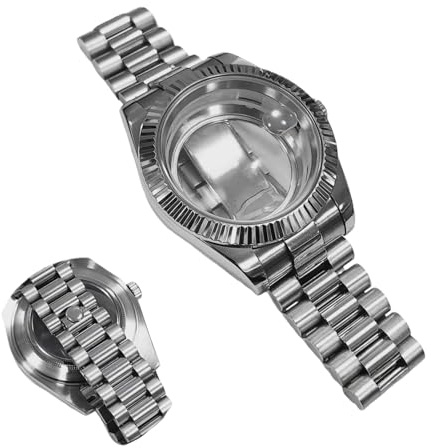 41mm Ersatz-Uhrengehäuse Kit 8285 Uhrwerk für Rolex Datejust | Ersatz Kit Saphirglas Datumslupe 8285 Uhrwerk Casual Dress Herren
