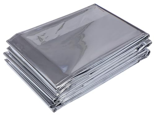 Healifty Pellicola Termica Riflettente Argento per Piante in Giardino e Serra, Materiale Sintetico Pieghevole, Protegge Efficacemente Le Colture