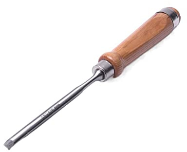 SORTZ Halbrundes Holzmeißel-Set aus Chrom-Vanadium-Stahl Zimmermanns-Holzschnitzmeißel, Meißel, DIY-Holzbearbeitungsmeißel, 8 mm, 12 mm, 18 mm, 25 mm (Size : 8mm, Color : /)