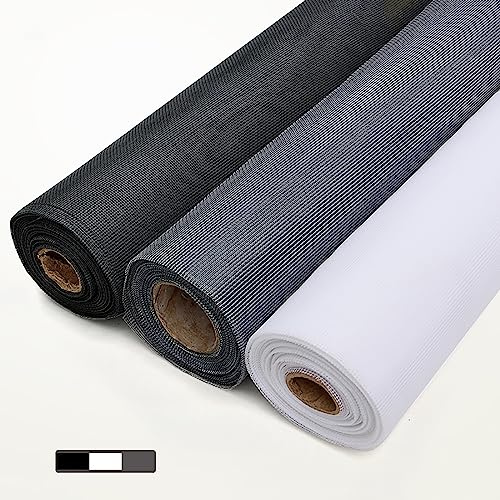 Timizi Mosquiteras para Ventanas 1.5x1m, Pantalla del Insecto Protección contra Insectos Mosquiteros de Ventanas, para Ventanas Abatibles. - Negro