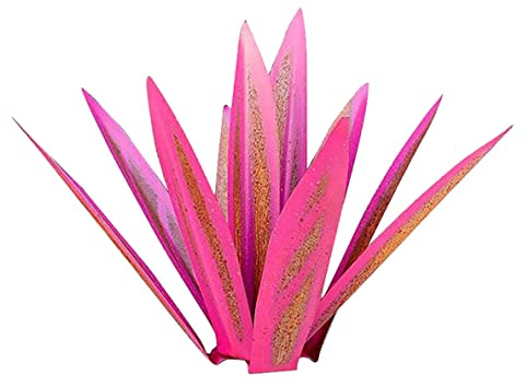 Plantes d'agave en métal 13,78 pouces décor extérieur tequila sculpture rustique metal agave yard art agave sculpture statue jardin yard décor ornement comme indiqué, statues de jardin extérieur