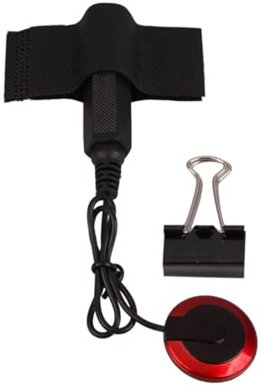 Hoement Universeller Batterielos Piezo Gitarre Violine Tonabnehmer und Abs Gehäuse Tragbar Störgeräusche