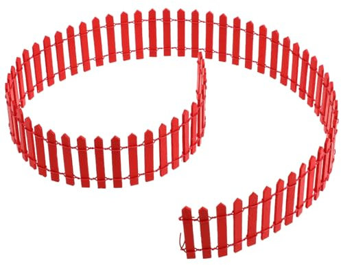 OFFSCH Mini Recinzione in Legno Per Casa Delle Bambole Di Recinzione Da Giardino Accessorio Per Miniatura E Micro Paesaggio