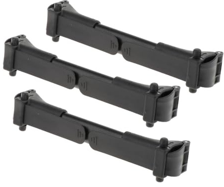 Yunmeryker 3 Piezas Conector de Cochecito de Carros Infantiles Gancho Correa Ajustable Instalación Sencilla Adecuado para Padres Niñera, universal