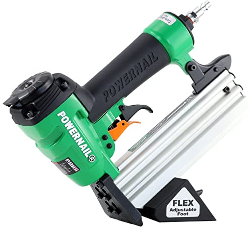 Powernail 2000F Pneumatic 20 Gauge Trigger Pull L-Cleat Nailer for Engineered and Hardwood Flooring