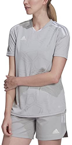 adidas Condivo 22 Match Day Trikot für Damen, Team hellgrau-weiß, Groß