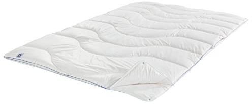 Irisette Vier-Jahreszeiten-Bett Maila Textilfaser Weiss Größe 155x220 cm