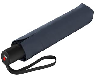 Knirps fickparaply A.200 Medium Duomatic, marinblå, Mittel, Kompakt