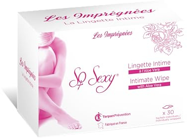 Les Impregnées So Sexy® Intimtücher, Box mit 30 einzelnen Tüchern, 30 Stück