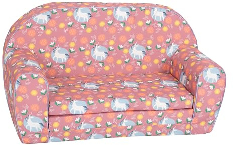 Knorrtoys 75006 - Kindersofa - Einhorn pink