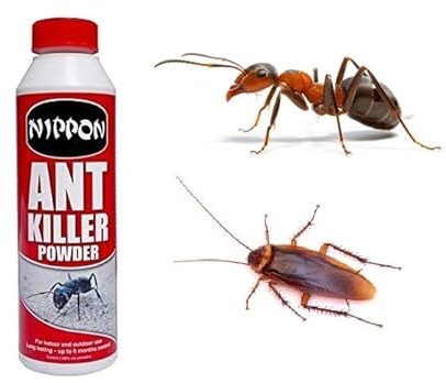 PVONLINE OASIS Ant Killer Powder-Kills Ants & Crawling Insects-Use Indoor And Outdoor-Kills On Contact, Easy-To-Use Spray, Eliminate Pests Indoors And Outdoors 150gm (3 Pcs)