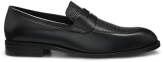 BOSS Tayil_Loaf_ltmxwv, loafers för män, svart, 45 EU, svart, 45 EU