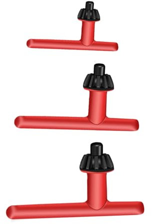 3-teiliges Bohrfutter-Schlüssel-Set, robuster Bohrschlüssel, Präzisions-Bohrschlüssel, einfacher Griff, Schraubenschlüssel-Set für effiziente Werkzeugnutzung