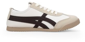 BOSANOVA Zapatillas Deportivas Planas para Mujer con Pieza Lateral a Contraste y Suela Plana Dentada. Cierre con Cordones Planos. Calzado para Mujer Beige 38