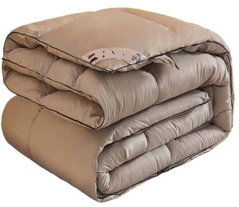 xotoa Questa coperta è realizzata con fibre più spesse e calde for l'imbottitura, il che la rende adatta a tutte le stagioni.(Gray,200 * 230cm/3kg)