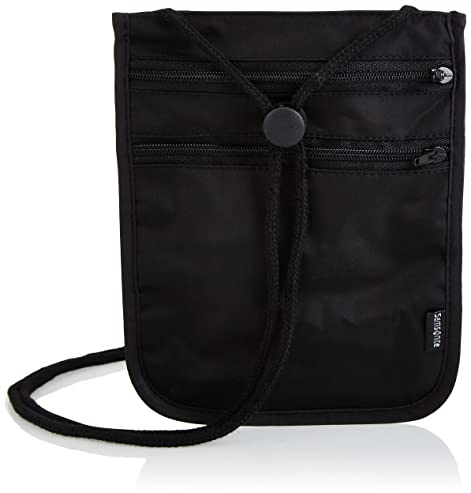 Samsonite RFID-Sicherheits-Brustbeutel für Erwachsene, Unisex, Schwarz, Einheitsgröße, RFID Security Brustbeutel