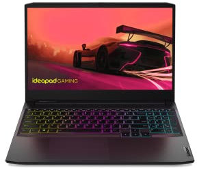 Lenovo IdeaPad Gaming 3 15 Laptop (AMD Ryzen 5, 8GB RAM, 512GB SSD, NVIDIA GeForce RTX 3050, Windows 10) - Shadow Black