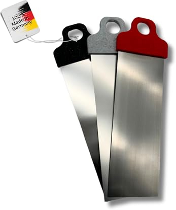 3DHerb Levelfolien 3D Drucker Zubehör Leveln Einstellfolie, Metallfolie verschiedene Größen (3er Set - 0.05-0.15mm)