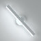 Aplique de Pared Interior 12W, Lampara Pared LED Moderna Giratorio 300°, Luz de Pared Blanco Fría 6500K, Blanco Lámpara de Espejo Baño Para Tocador Inodoro, Salón, Dormitorio, Escalera