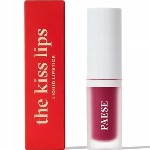 PAESE THE KISS Liquid Lips 05 - Rossetto rosso lampone