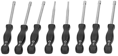 Kit de Nettoyage du Carburateur, Kit de Nettoyage de Glucides Outil de Réglage de la Soupape avec les Brosses à Aiguilles de Nettoyage Brustes de Réglage du Carburateur Kit de Tournevis Universel