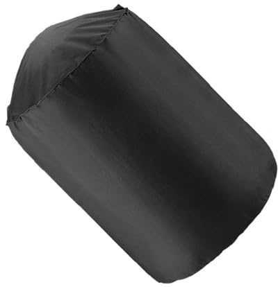 ROMISBABA Copertura Bbq Rotonda Oxford Resistente Strappi e UV Antivento con Chiusura Protezione Esterna per Barbecue